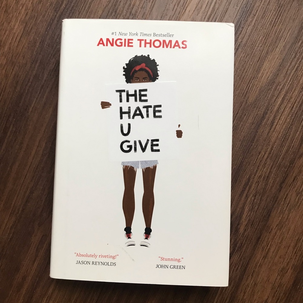 3/$15 The Hate U Give hardcover